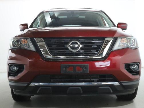 Scarlet Ember 2018 Nissan Pathfinder Platinum