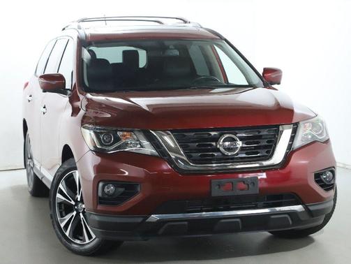 Scarlet Ember 2018 Nissan Pathfinder Platinum