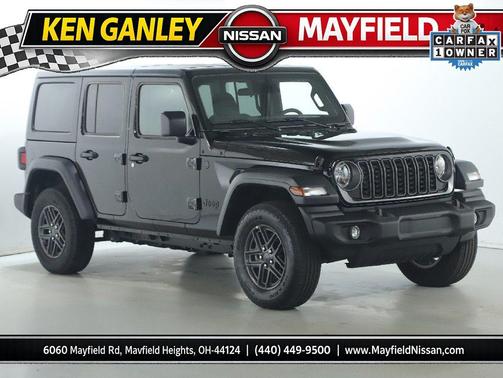 Black Clearcoat 2025 Jeep Wrangler Sport S