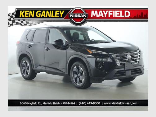 Super Black 2025 Nissan Rogue SV