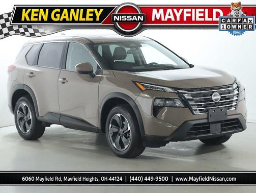 Baja Storm Metallic 2025 Nissan Rogue SV