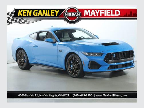 Grabber Blue Metallic 2024 Ford Mustang GT Premium