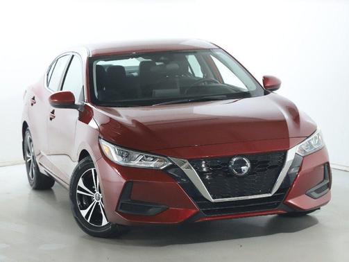 Scarlet Ember Tintcoat 2023 Nissan Sentra SV
