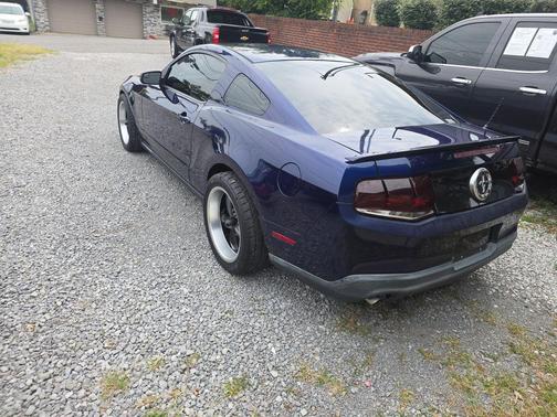 Blue 2012 Ford Mustang Coupe 2D