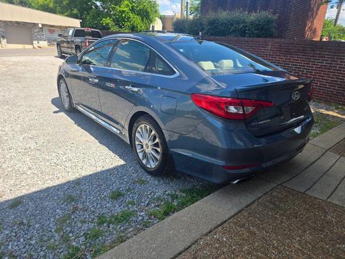 Blue 2015 Hyundai SONATA Limited