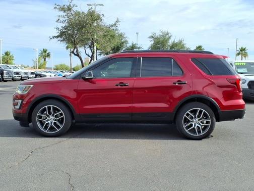 RUBY RED METALLIC TINTED CC 2017 Ford Explorer SPORT