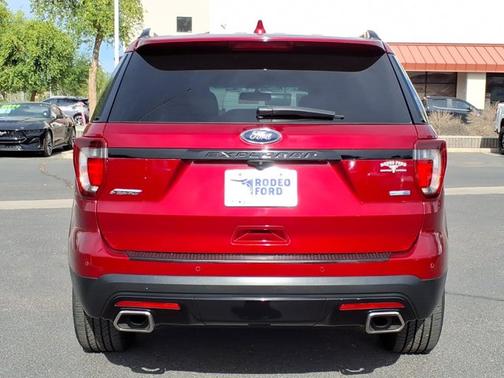 RUBY RED METALLIC TINTED CC 2017 Ford Explorer SPORT