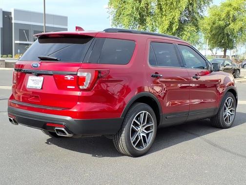 RUBY RED METALLIC TINTED CC 2017 Ford Explorer SPORT