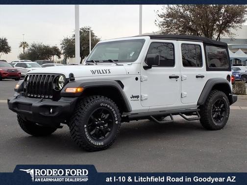 Bright White Clearcoat 2020 Jeep Wrangler Unlimited SPORT SUV