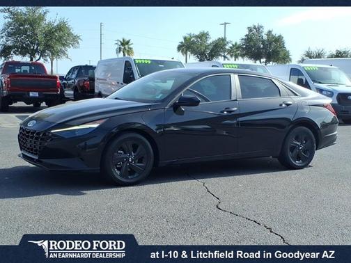 Phantom Black 2021 Hyundai ELANTRA SEL