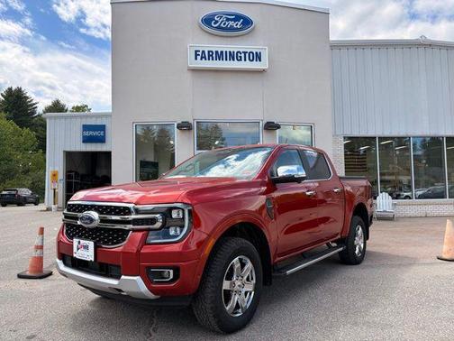 Hot Pepper Red Metallic Tinted Clearcoat 2024 Ford Ranger LARIAT