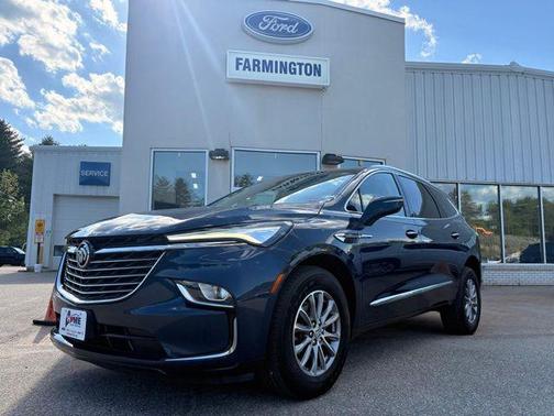 Emperor Blue Metallic 2023 Buick Enclave Essence AWD