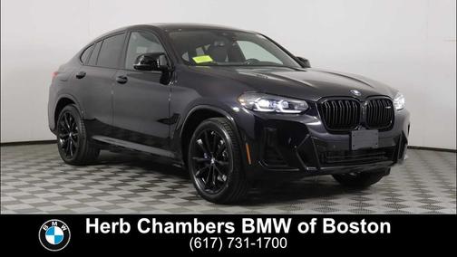 Carbon Black Metallic 2023 BMW X4 M40i