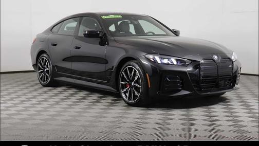 Black Sapphire Metallic 2026 BMW i4 Gran Coupe M60