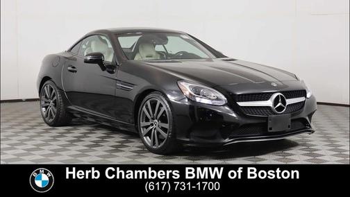 Black 2018 Mercedes-Benz SLC 300 Base
