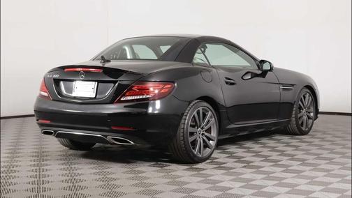 Black 2018 Mercedes-Benz SLC 300 Base