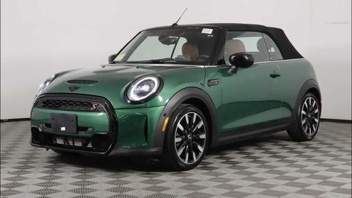 British Racing Green IV 2024 MINI Convertible Cooper S