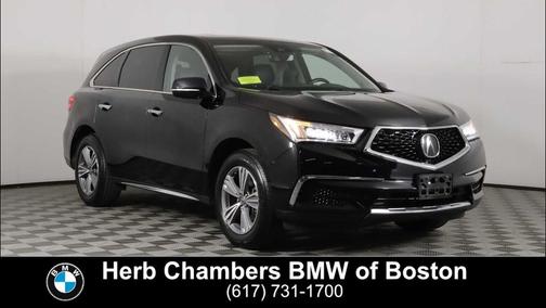 Majestic Black Pearl 2020 Acura MDX 3.5L