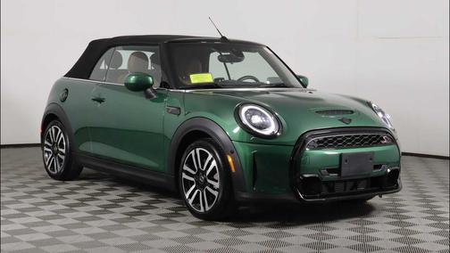 British Racing Green IV 2024 MINI Convertible Cooper S