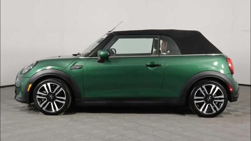 British Racing Green IV 2024 MINI Convertible Cooper S