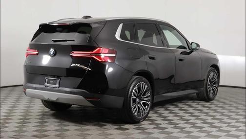 Black Sapphire Metallic 2025 BMW X3 30 xDrive