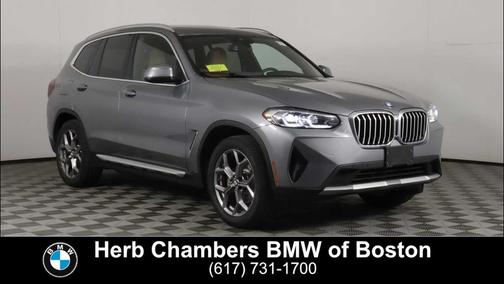 Skyscraper Gray Metallic 2023 BMW X3 xDrive30i