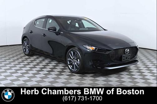 Jet Black Mica 2023 Mazda Mazda3 FWD w/Preferred Package
