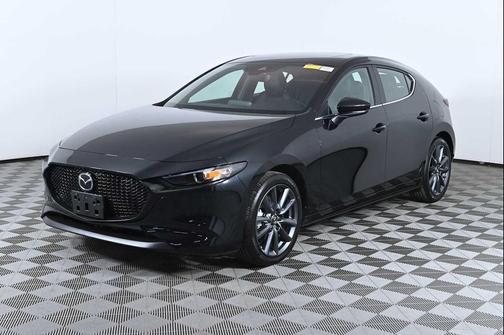 Jet Black Mica 2023 Mazda Mazda3 FWD w/Preferred Package