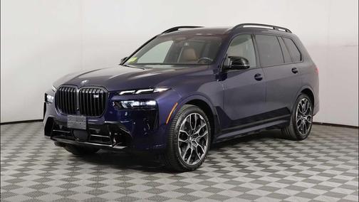 Tanzanite Blue II Metallic 2024 BMW X7 M60i