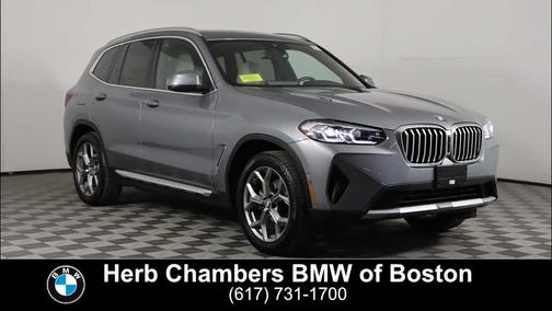 Skyscraper Grey Metallic 2024 BMW X3 xDrive30i