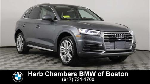 Monsoon Gray Metallic 2018 Audi Q5 2.0T Premium Plus