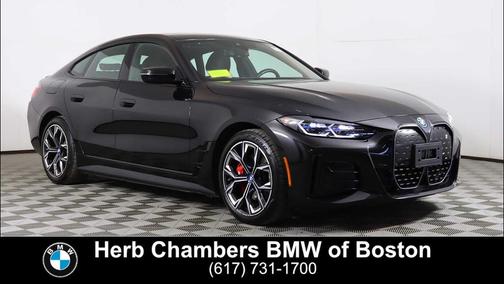 Black Sapphire Metallic 2023 BMW i4 Gran Coupe eDrive40