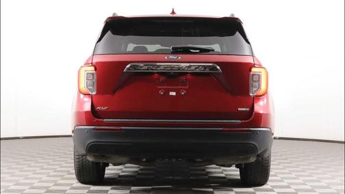Rapid Red Metallic Tinted Clearcoat 2020 Ford Explorer XLT