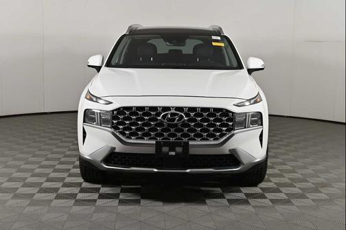 Serenity White Pearl 2023 Hyundai SANTA FE HEV SEL Premium