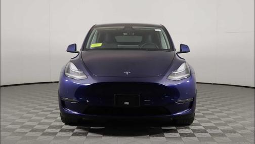Deep Blue 2021 Tesla Model Y Long Range Dual Motor All-Wheel Drive