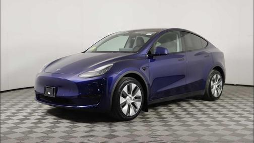 Deep Blue 2021 Tesla Model Y Long Range Dual Motor All-Wheel Drive