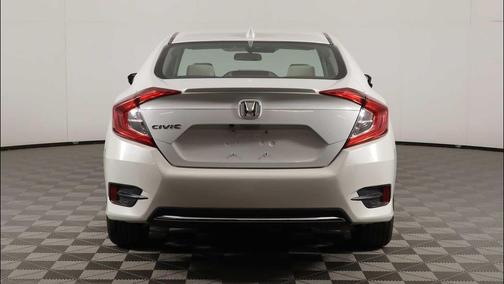 Platinum White Pearl 2019 Honda Civic EX