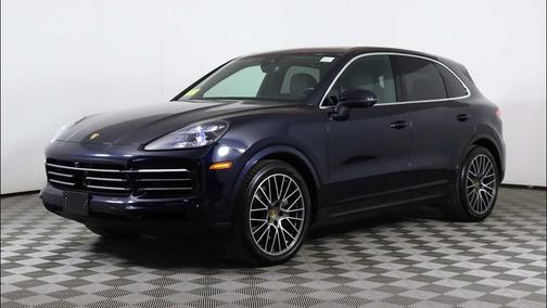 Moonlight Blue 2021 Porsche Cayenne S
