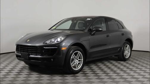 Volcano Grey 2017 Porsche Macan Macan