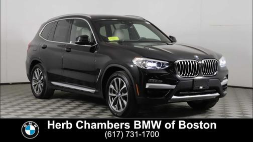 Black Sapphire Metallic 2019 BMW X3 xDrive30i