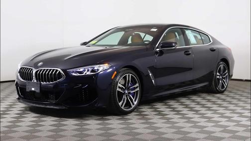Carbon Black Metallic 2022 BMW M850 Gran Coupe xDrive