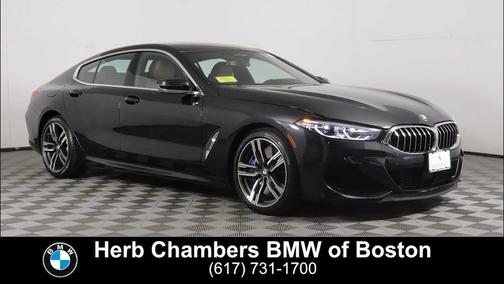 Black Sapphire Metallic 2022 BMW M850 Gran Coupe xDrive