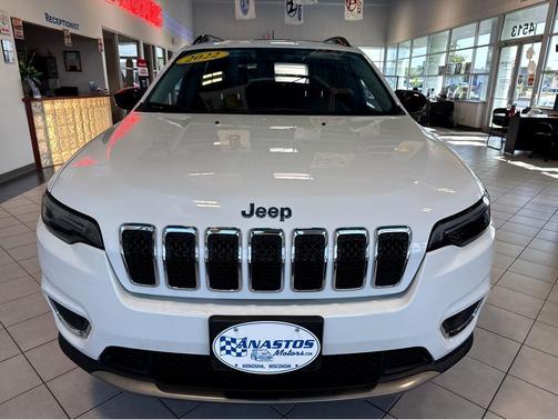 Bright White Clearcoat 2022 Jeep Cherokee Limited
