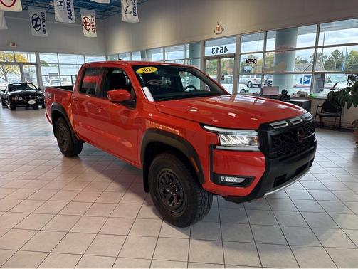 Afterburn Orange 2025 Nissan Frontier PRO-4X