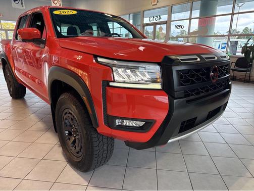 Afterburn Orange 2025 Nissan Frontier PRO-4X