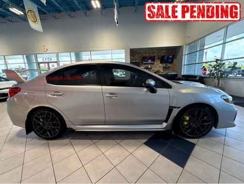 Ice Silver Metallic 2019 Subaru WRX STI Base