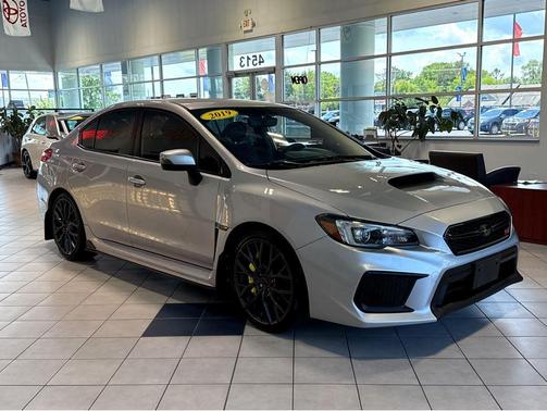 Ice Silver Metallic 2019 Subaru WRX STI Base