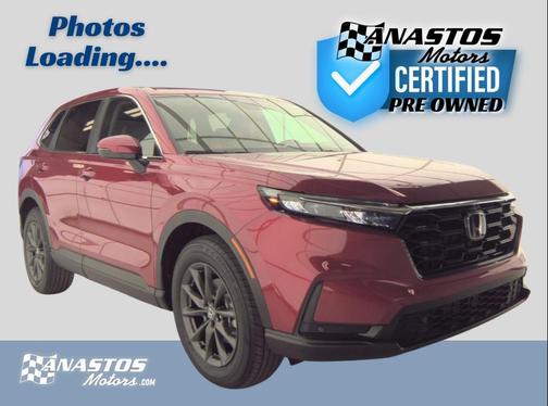 Radiant Red Metallic 2026 Honda CR-V EX-L AWD