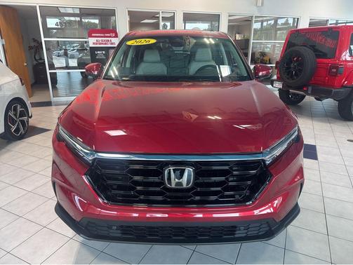 Radiant Red Metallic 2026 Honda CR-V EX-L AWD