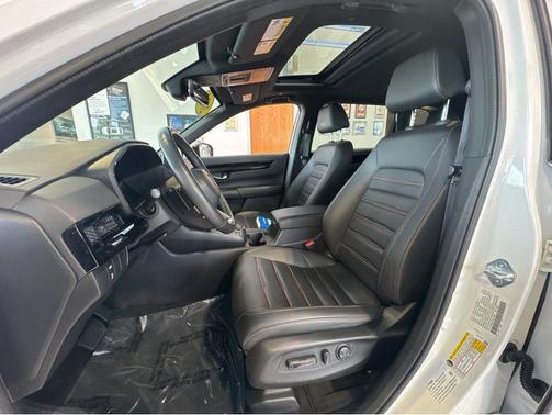 Platinum White Pearl 2024 Honda CR-V Hybrid Sport Touring AWD